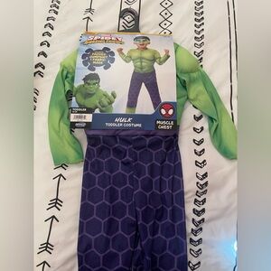Marvel Hulk Toddler Costume - Green and Purple